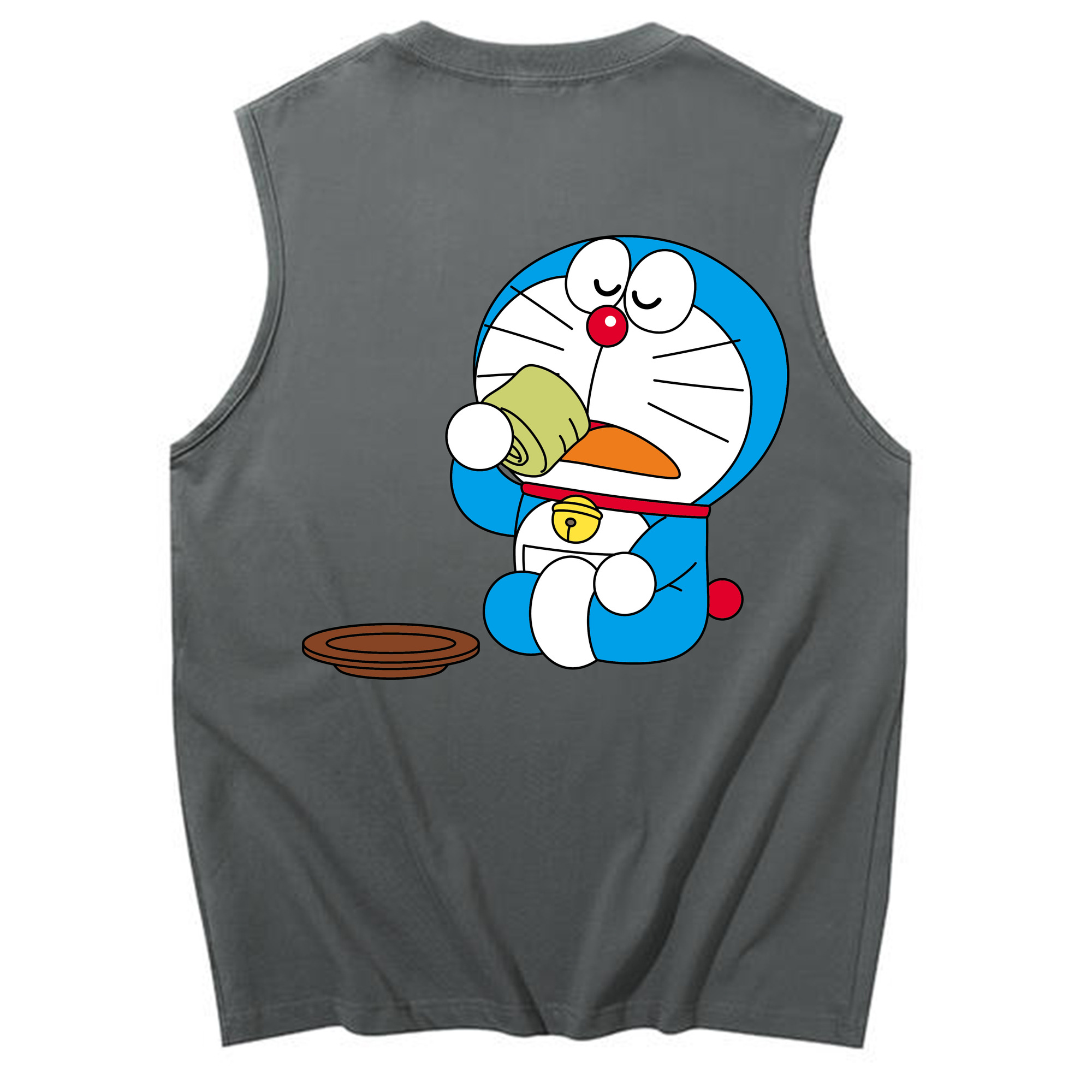 （画像用） ドラえもん Doraemon コットン100％タンクトップ（背面プリント）